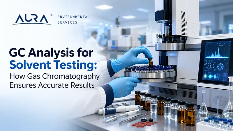 GC Analysis for Solvent Testing: How Gas Chromatography Ensures Accurate Results