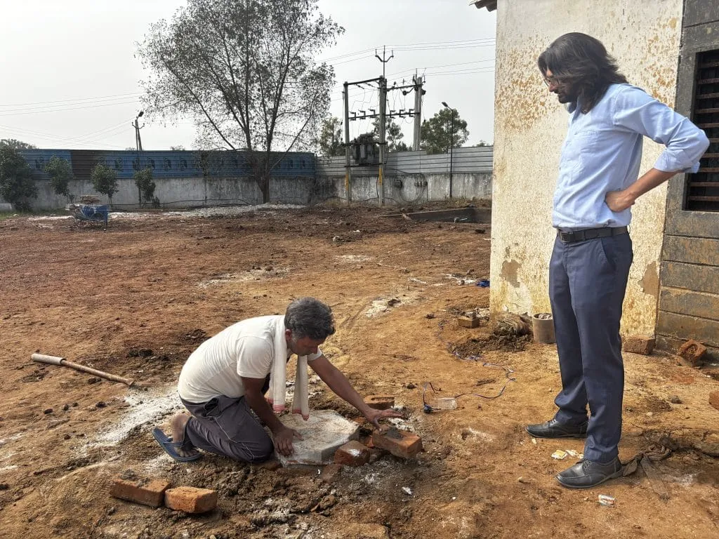 Borewell contamination remediation — field photo 6