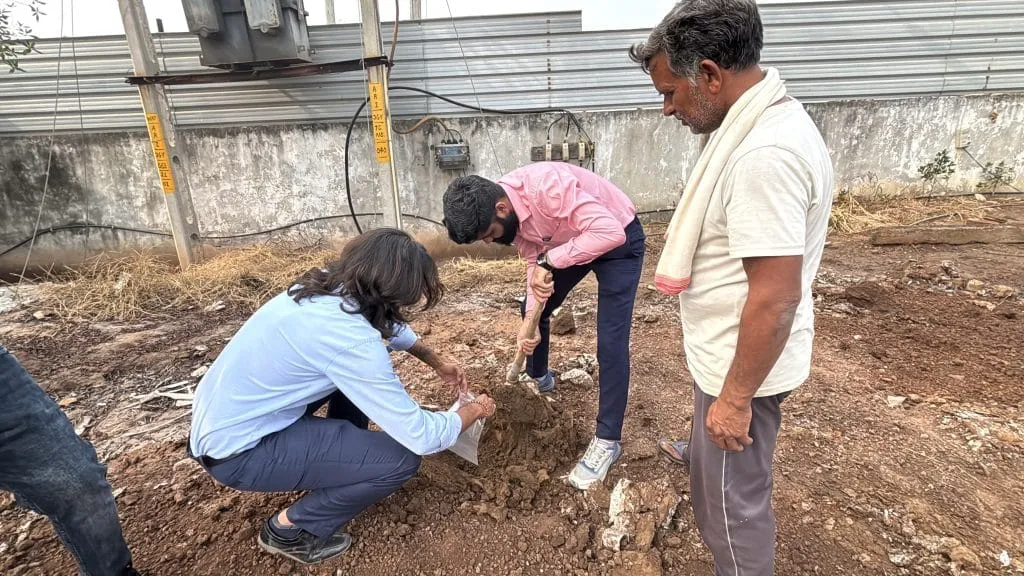 Borewell contamination remediation — field photo 9