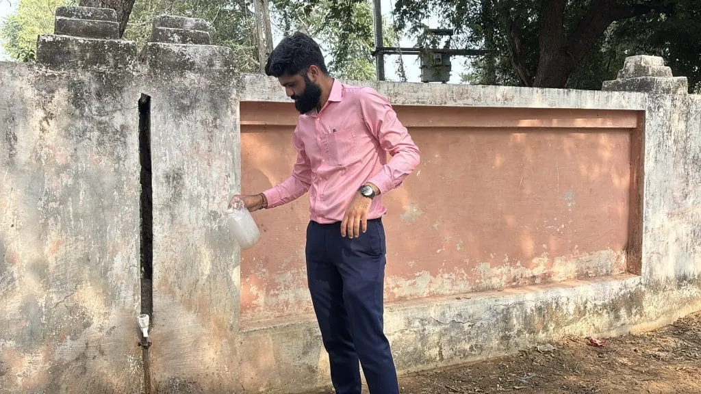 Borewell contamination remediation — field photo 11