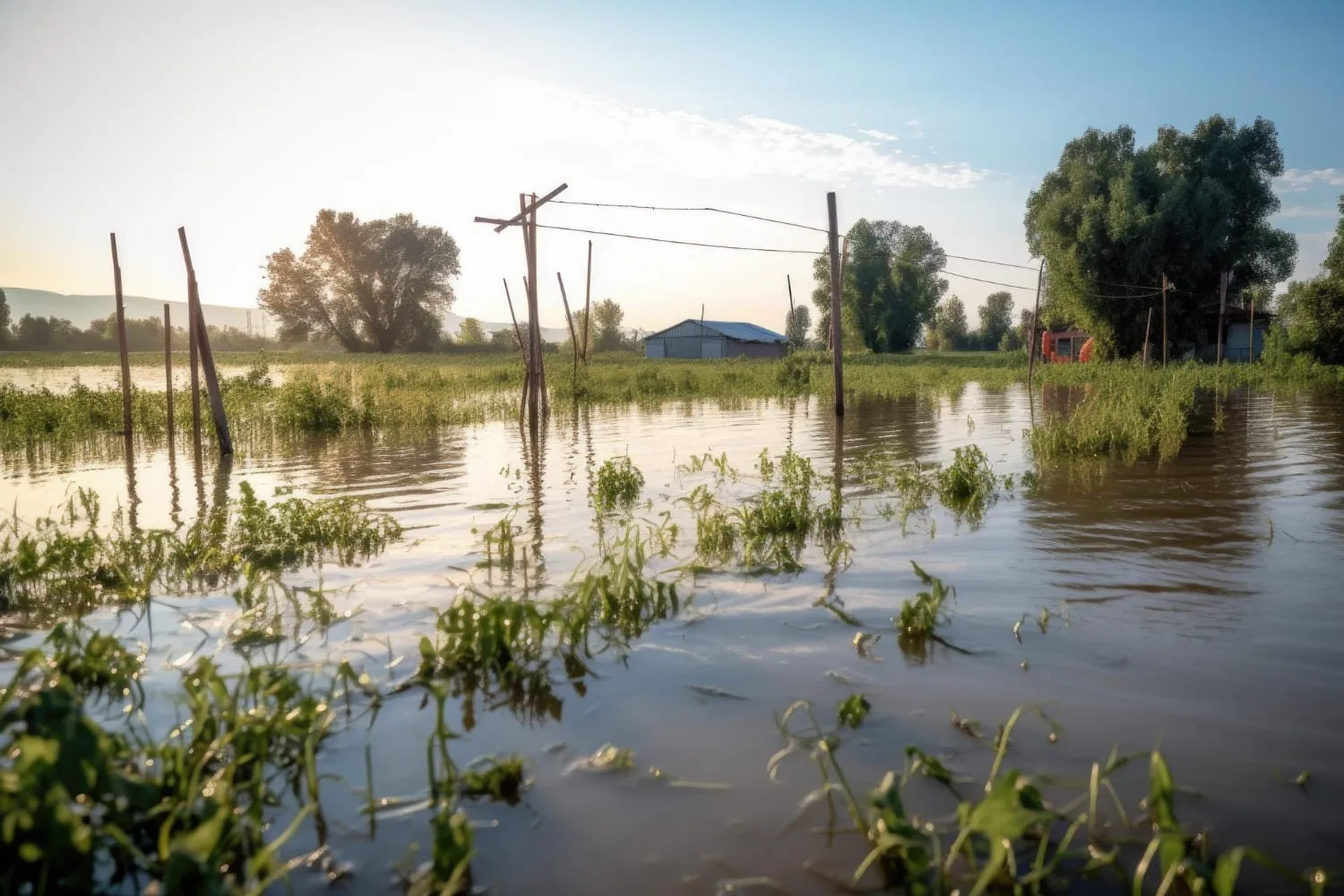 Flood impact on farmland assessment case study