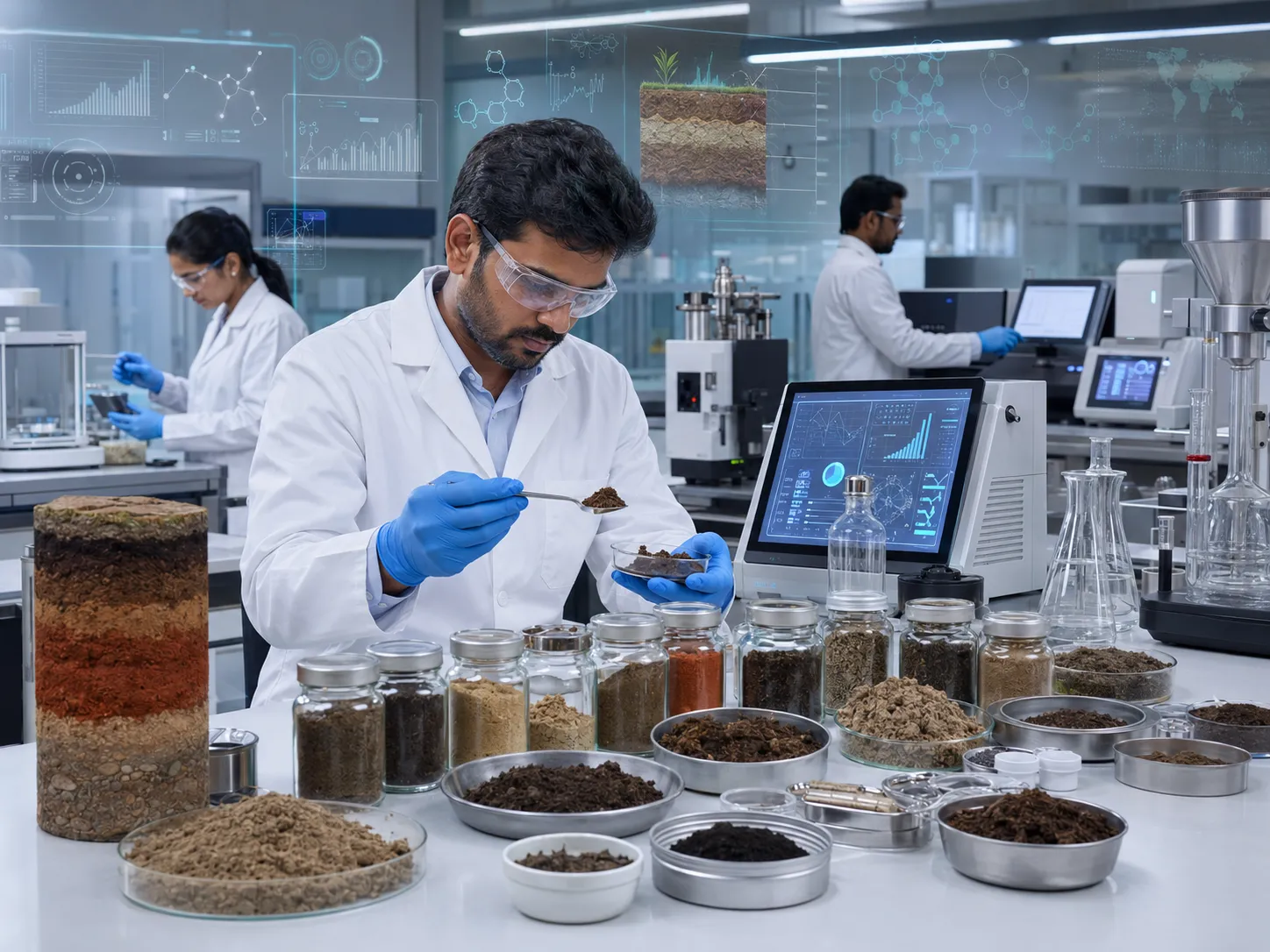 Soil Sludge Testing Laboratory
